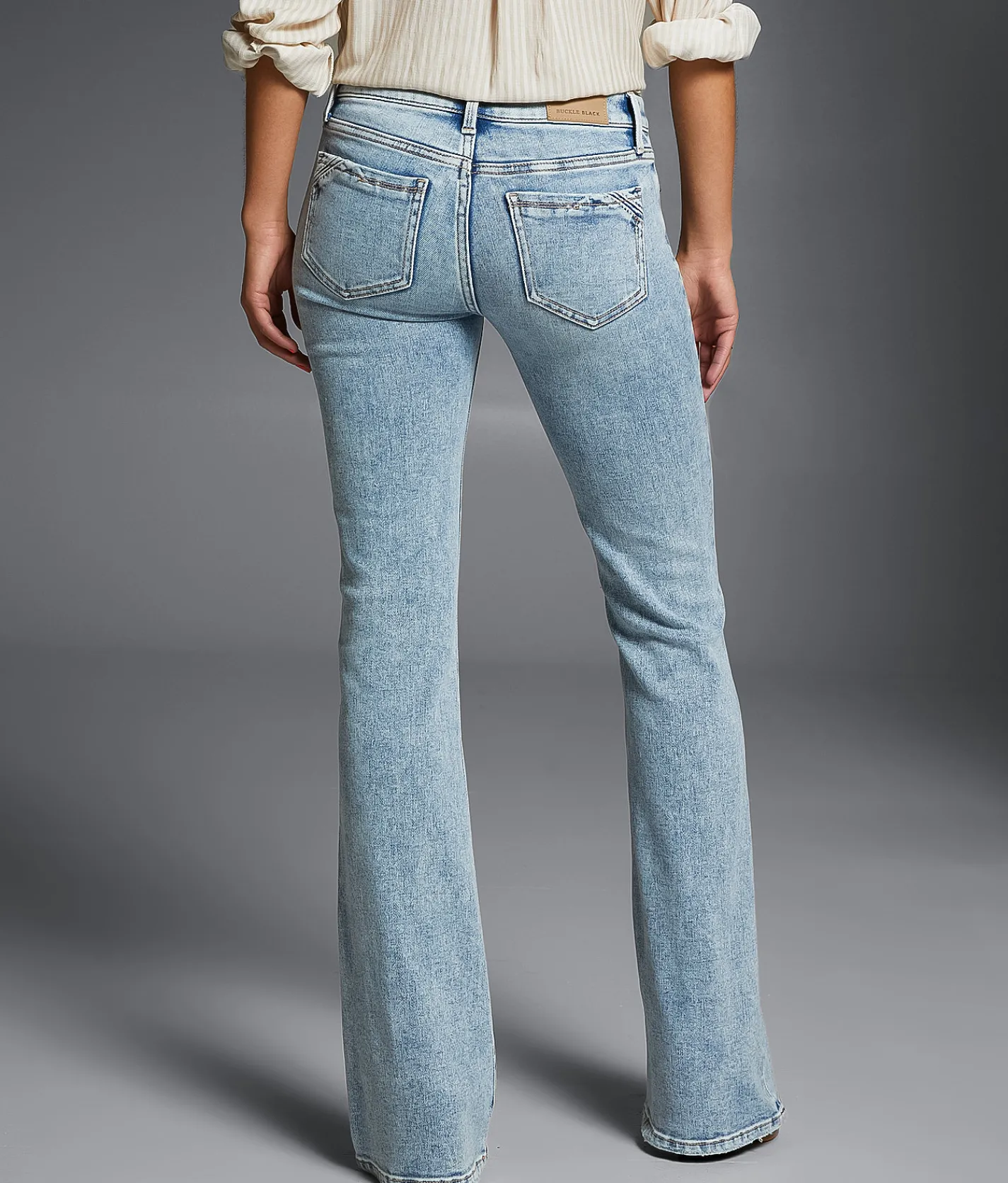 Buckle Black Fit No. 13 Boot Stretch Jean Del Norte 14 Clearance