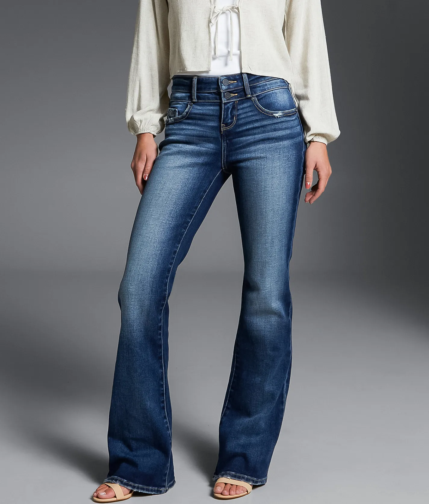 Buckle Black Fit No. 23 Boot Stretch Jean Alexa Discount