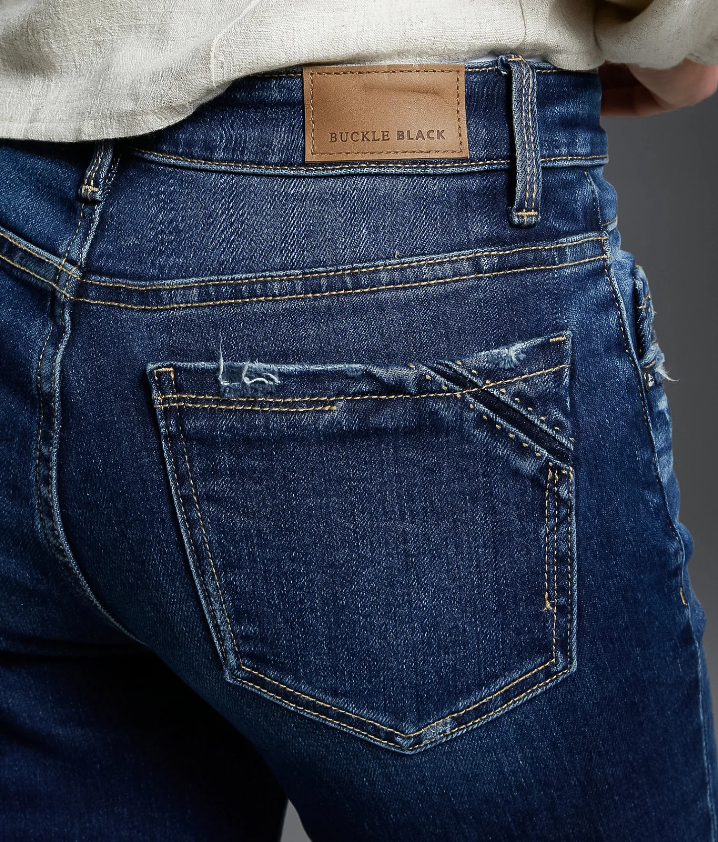 Buckle Black Fit No. 23 Boot Stretch Jean Alexa Discount