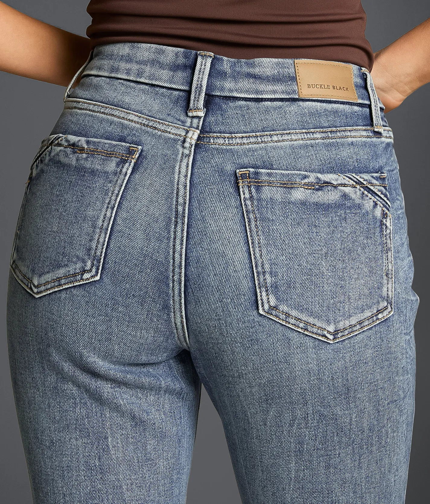 Bottoms | Buckle Black Fit No. 85 Capri Stretch Cuffed Jean Embrook 2