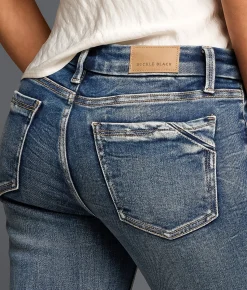 Buckle Black Fit No. 53 Capri Stretch Cuffed Jean Eureka Springs 9