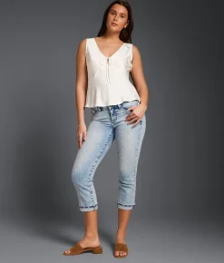 Jeans|Bottoms | Buckle Black Fit No. 53 Capri Stretch Jean Ellerbe