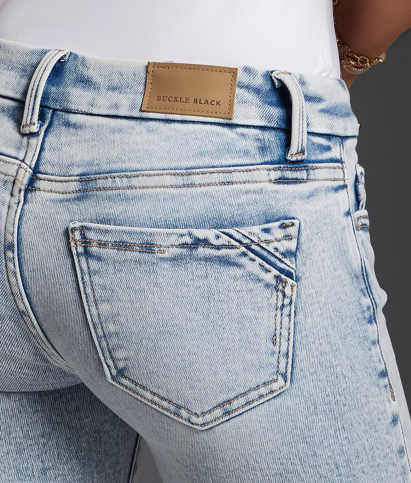 Bottoms | Buckle Black Fit No. 13 Capri Stretch Jean Bourne 2