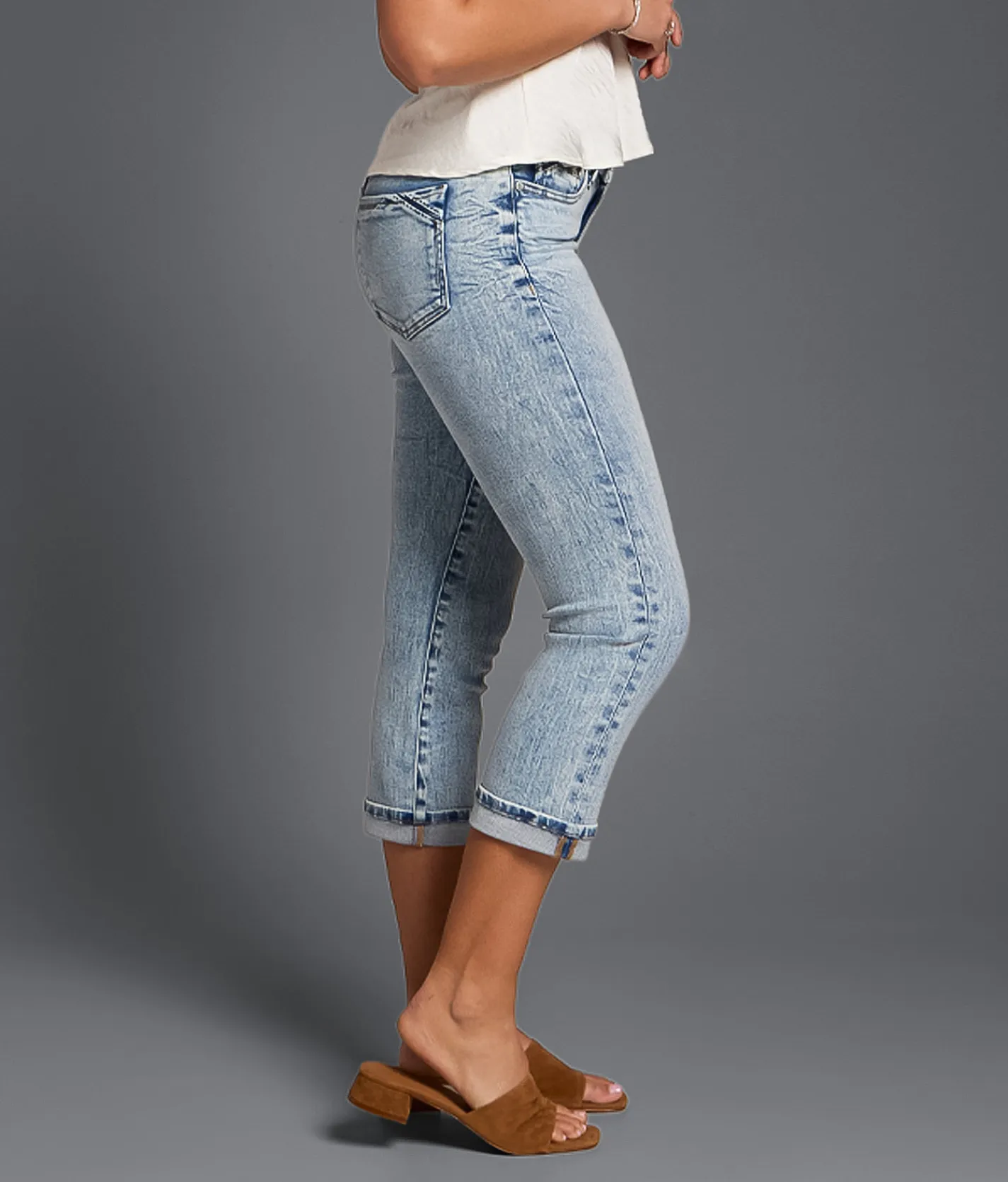 Buckle Black Fit No. 53 Capri Stretch Jean Ellerbe Clearance