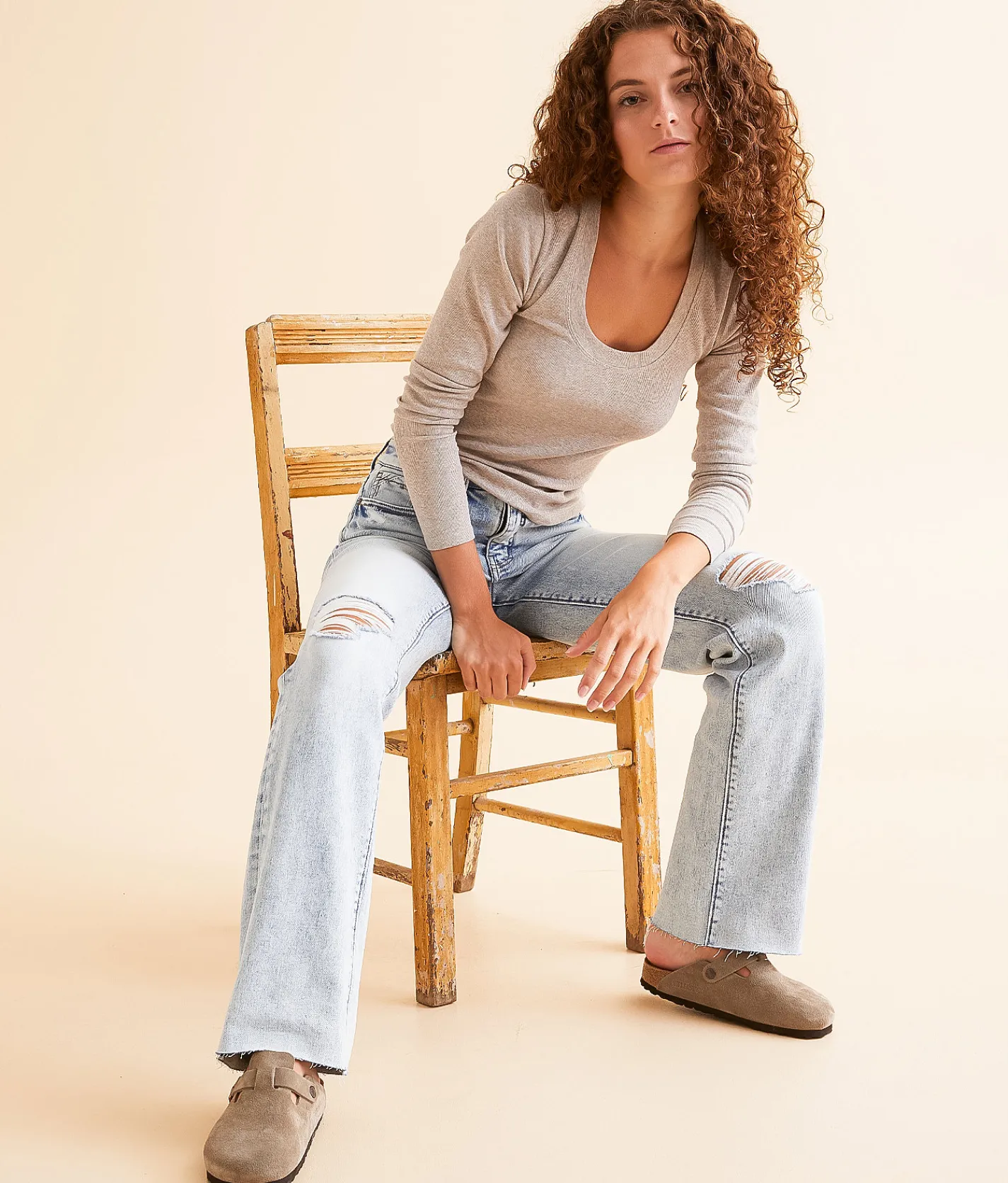 Buckle Black Fit No. 35 Classic Straight Stretch Jean Ironton Best