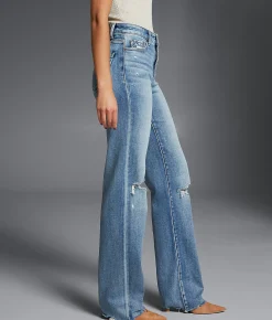 Buckle Black Fit No. 75 Classic Straight Stretch Jean Delfin 2 Online