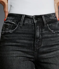 Buckle Black Fit No. 35 Classic Straight Stretch Jean Washed Black Best