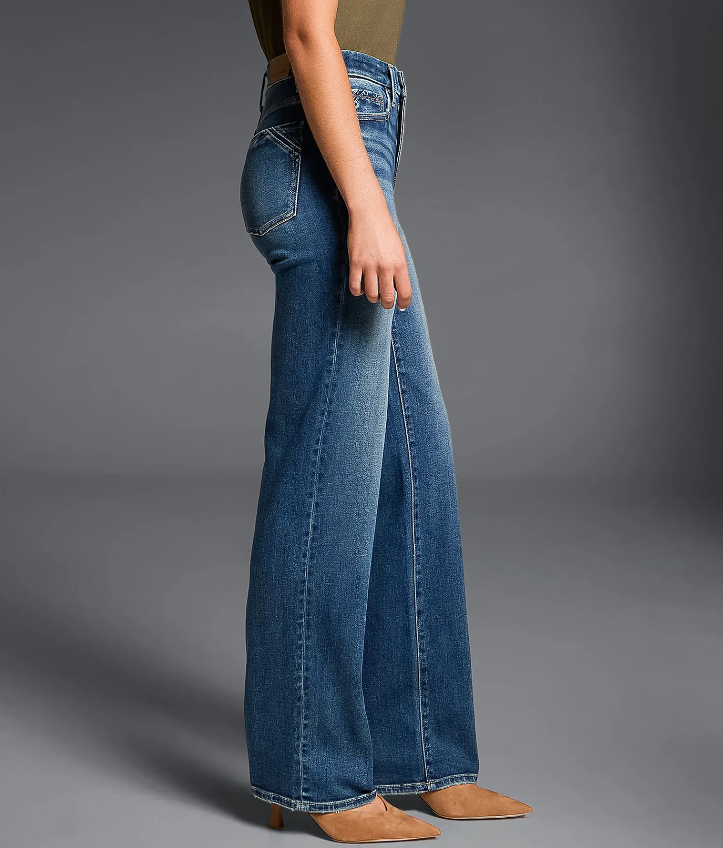 Buckle Black Fit No. 75 Classic Straight Stretch Jean Foxbridge Clearance