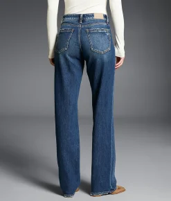 Jeans|Buckle Black Jeans | Buckle Black Fit No. 53 Classic Straight Stretch Jean Lancing