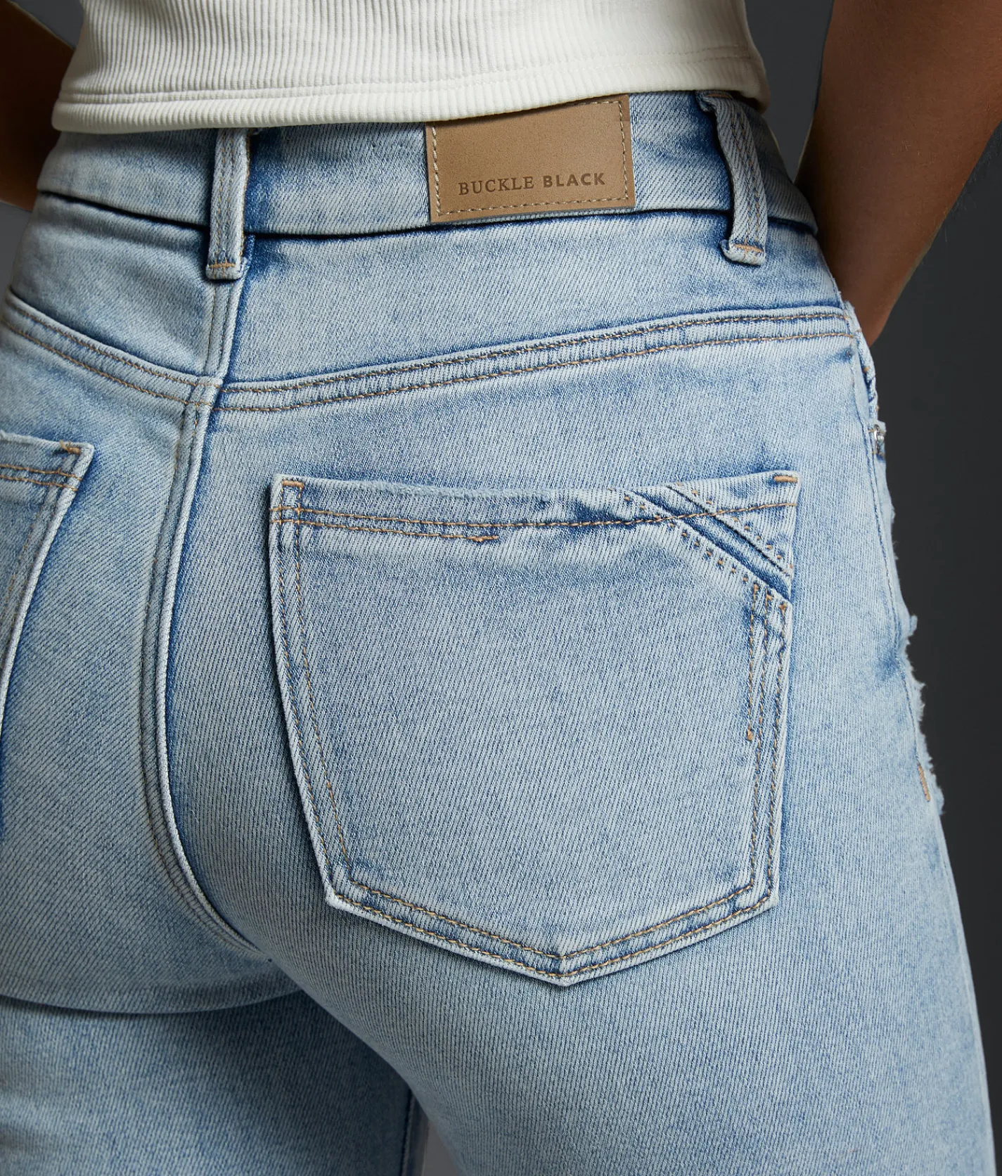 Jeans|Bottoms | Buckle Black Fit No. Cropped Straight Stretch Jean Fredda