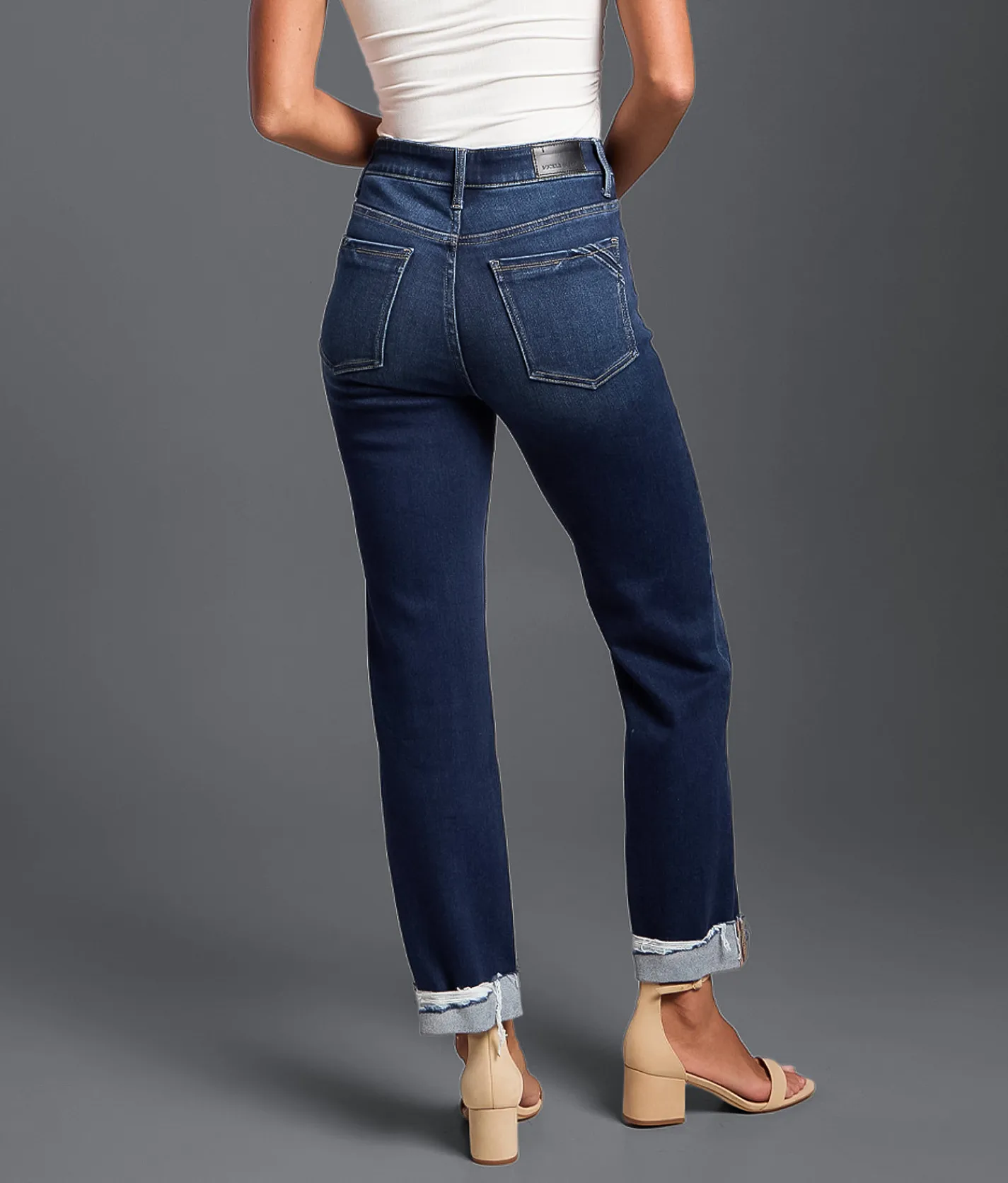 Jeans|Bottoms | Buckle Black Fit No. 75 Cropped Straight Stretch Jean Burgett