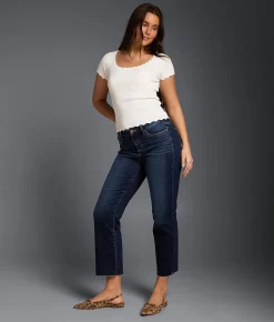 Buckle Black Fit No. 85 Cropped Straight Stretch Jean Heathrow Outlet