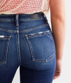 Buckle Black Fit No. 93 Cropped Straight Stretch Jean Jetta Clearance