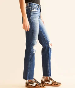Buckle Black Fit No. 35 Cropped Straight Stretch Jean Akin New
