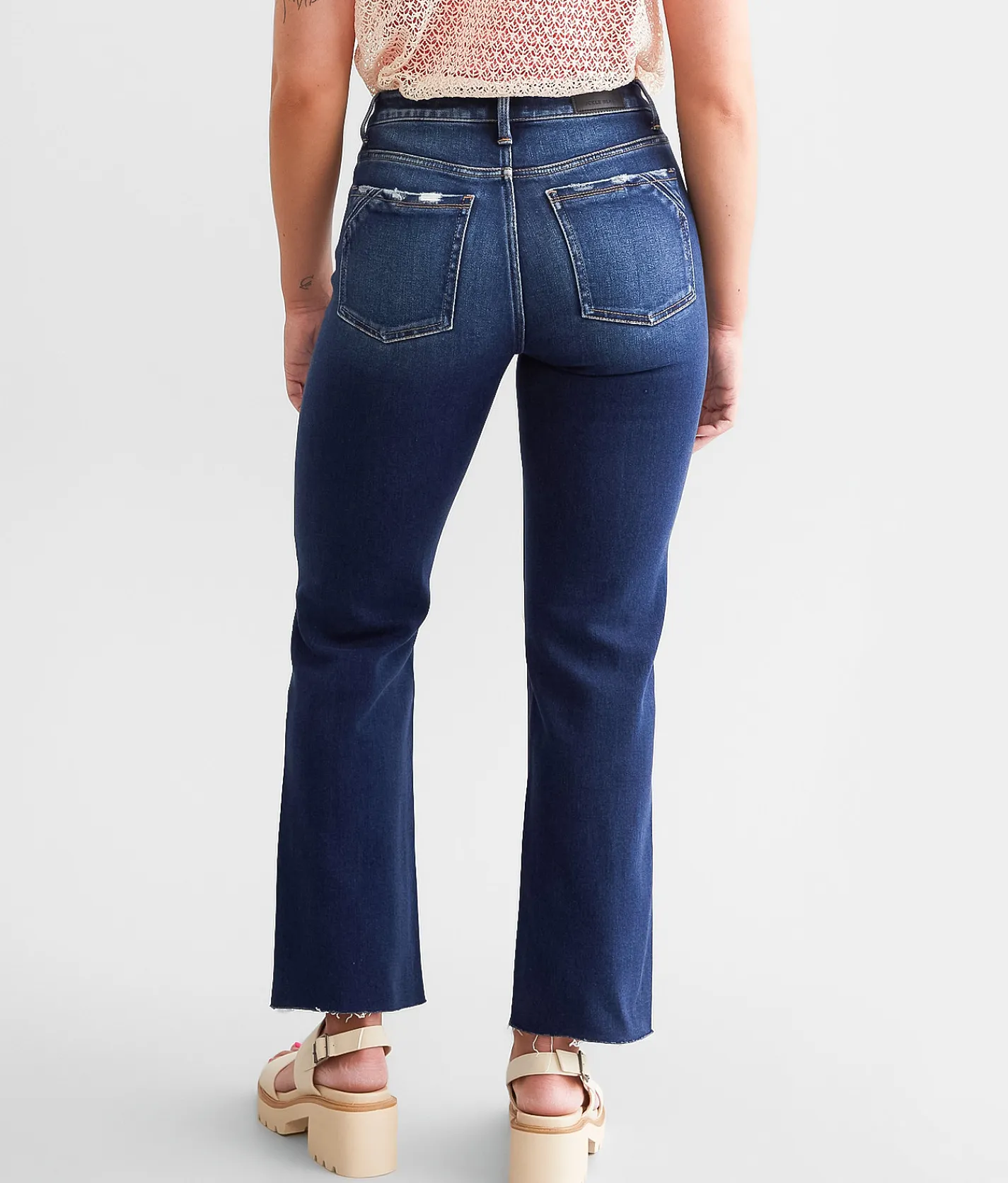 Jeans|Sale Jeans | Buckle Black Fit No. 93 Cropped Straight Stretch Jean Jetta