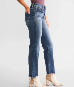 Buckle Black Fit No. 35 Cropped Straight Stretch Jean Cameron Pass 5 Sale