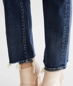 Buckle Black Fit No. 35 Cropped Straight Stretch Jean Cameron Pass 5 Sale