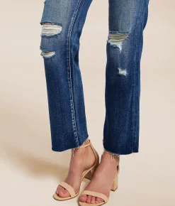 Jeans|Jeans | Buckle Black Fit No. 53 Cropped Straight Stretch Jean Gatlin