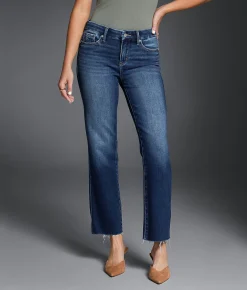Buckle Black Fit No. 53 Cropped Straight Stretch Jean Janesy New