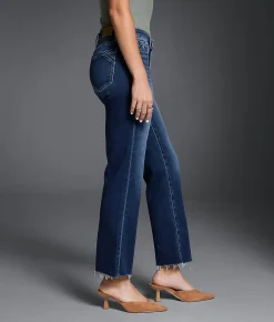 Buckle Black Fit No. 53 Cropped Straight Stretch Jean Janesy New