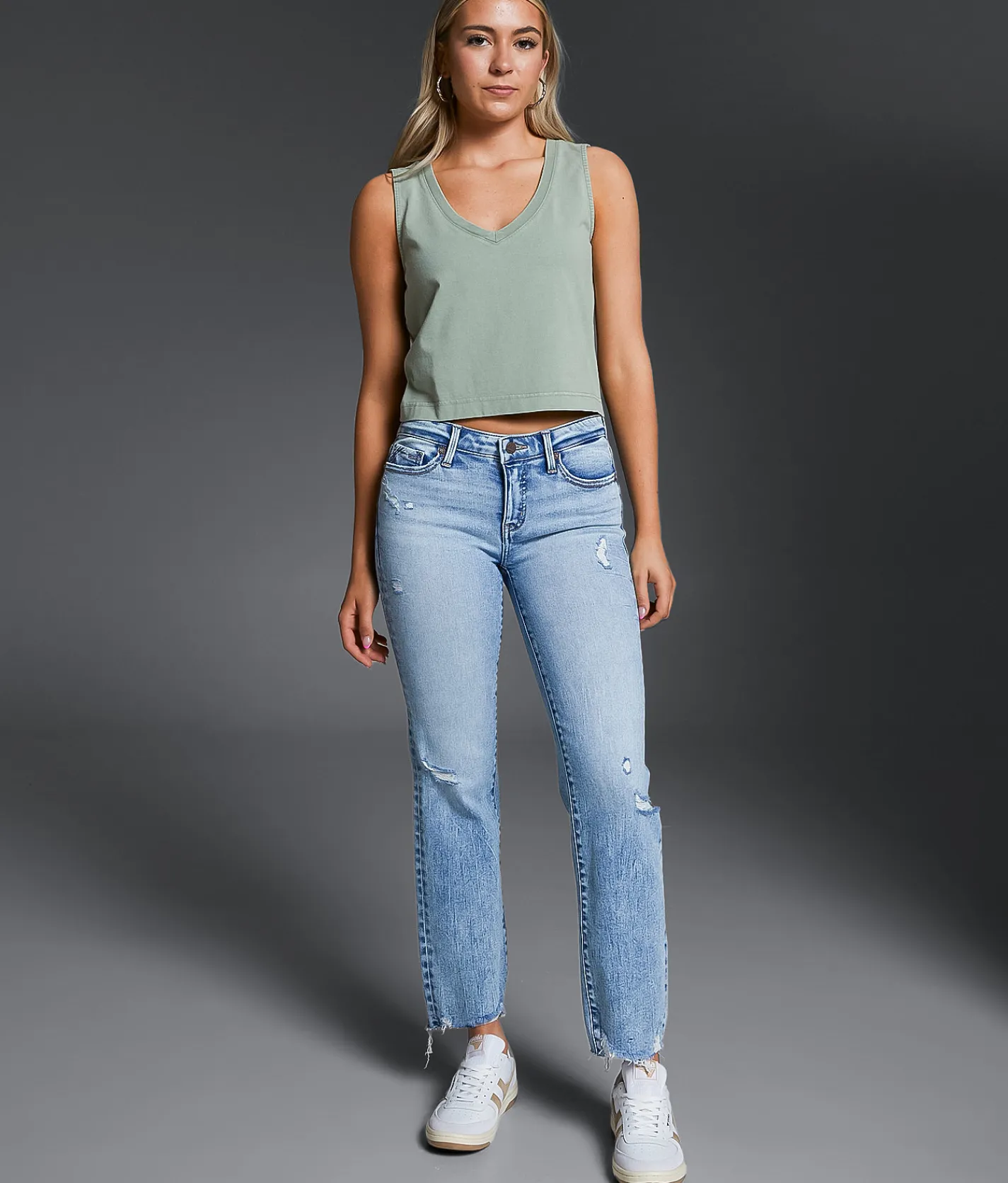 Jeans|Bottoms | Buckle Black Fit No. 53 Cropped Straight Stretch Jean Judith 2