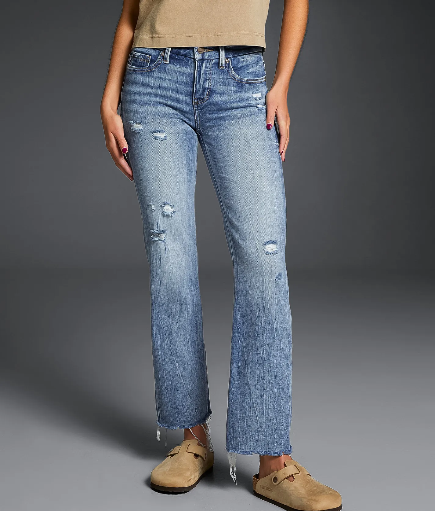 Buckle Black Fit No. 23 Cropped Straight Stretch Jean Euclid 2 Discount