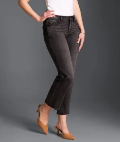 Jeans|Bottoms | Buckle Black Fit No. 53 Cropped Straight Stretch Jean Star Valley 7