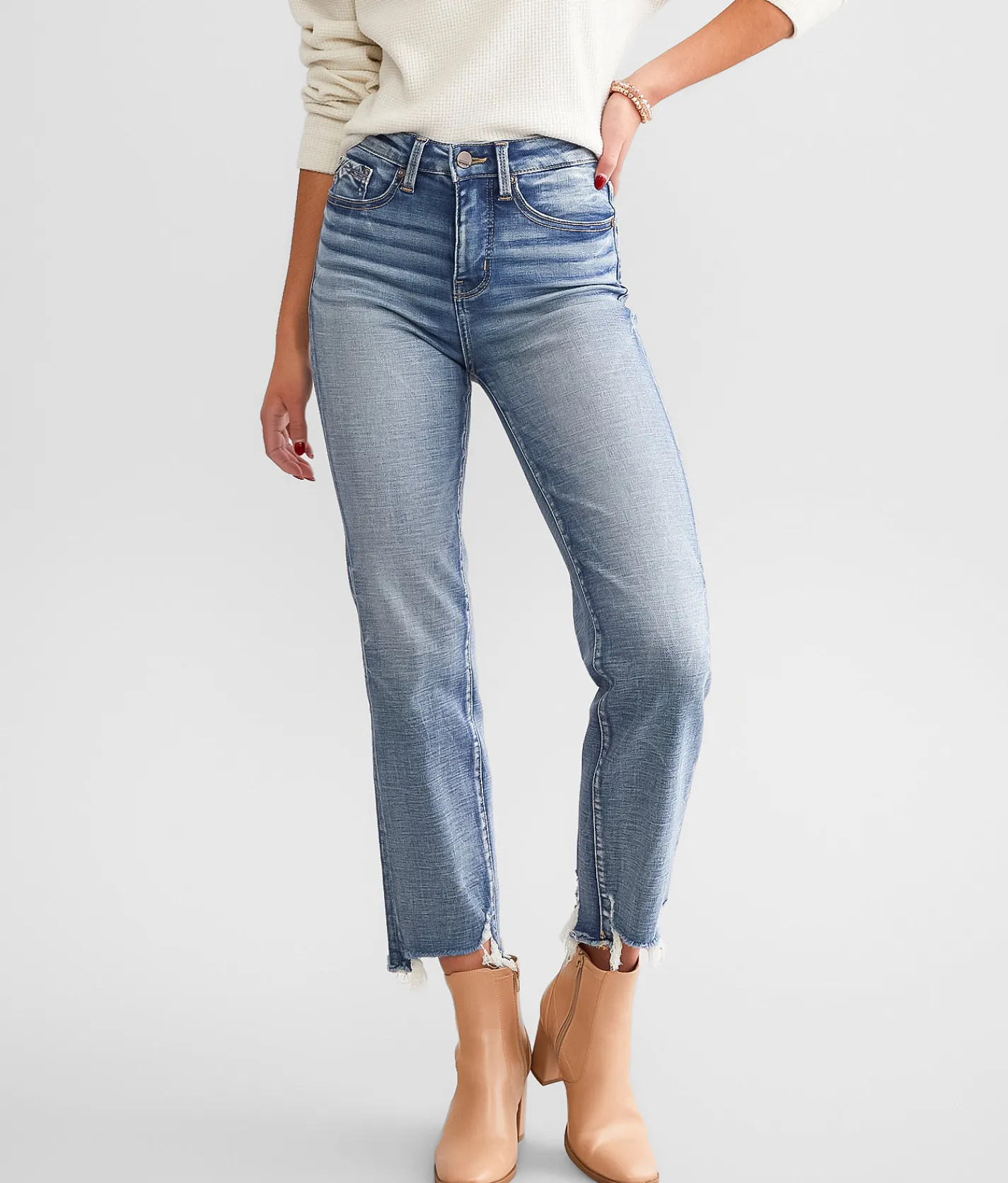 Jeans|Jeans | Buckle Black Fit No. Cropped Straight Stretch Jean Boehm 8