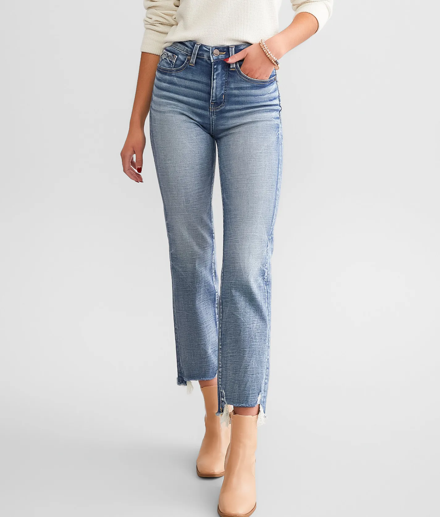 Jeans|Jeans | Buckle Black Fit No. Cropped Straight Stretch Jean Boehm 8