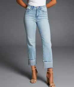 Jeans|Jeans | Buckle Black Fit No. 75 Cropped Straight Stretch Jean Koonce 4