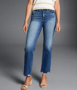 Jeans|Bottoms | Buckle Black Fit No. 75 Cropped Straight Stretch Jean Galesburg