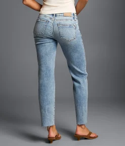 Buckle Black Fit No. 53 Cropped Straight Stretch Jean Evatt