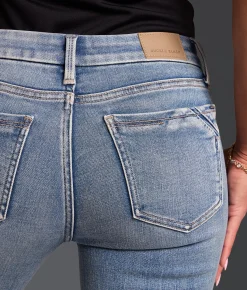Jeans|Bottoms | Buckle Black Fit No. 53 Cropped Straight Stretch Jean Kauska