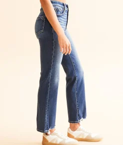 Jeans|Bottoms | Buckle Black Fit No. 75 Cropped Straight Stretch Jean Adriana