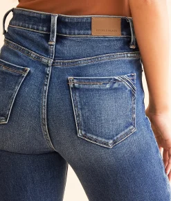 Jeans|Bottoms | Buckle Black Fit No. 75 Cropped Straight Stretch Jean Adriana