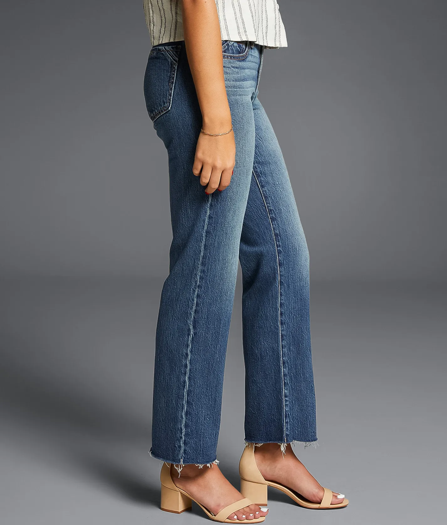 Bottoms | Buckle Black Fit No. 53 Cropped Straight Stretch Jean Galahad