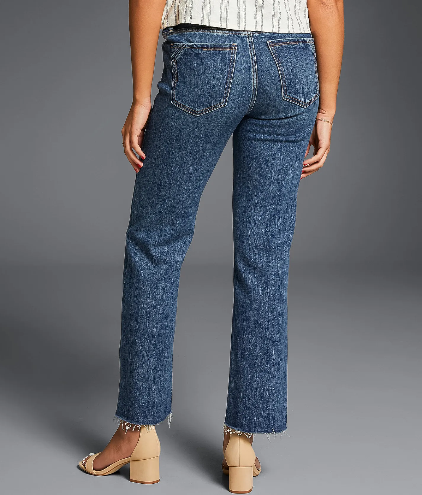 Bottoms | Buckle Black Fit No. 53 Cropped Straight Stretch Jean Galahad