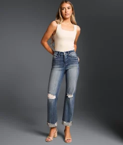 Jeans|Buckle Black Jeans | Buckle Black Fit No. 75 Cropped Straight Stretch Jean Eureka Springs 8