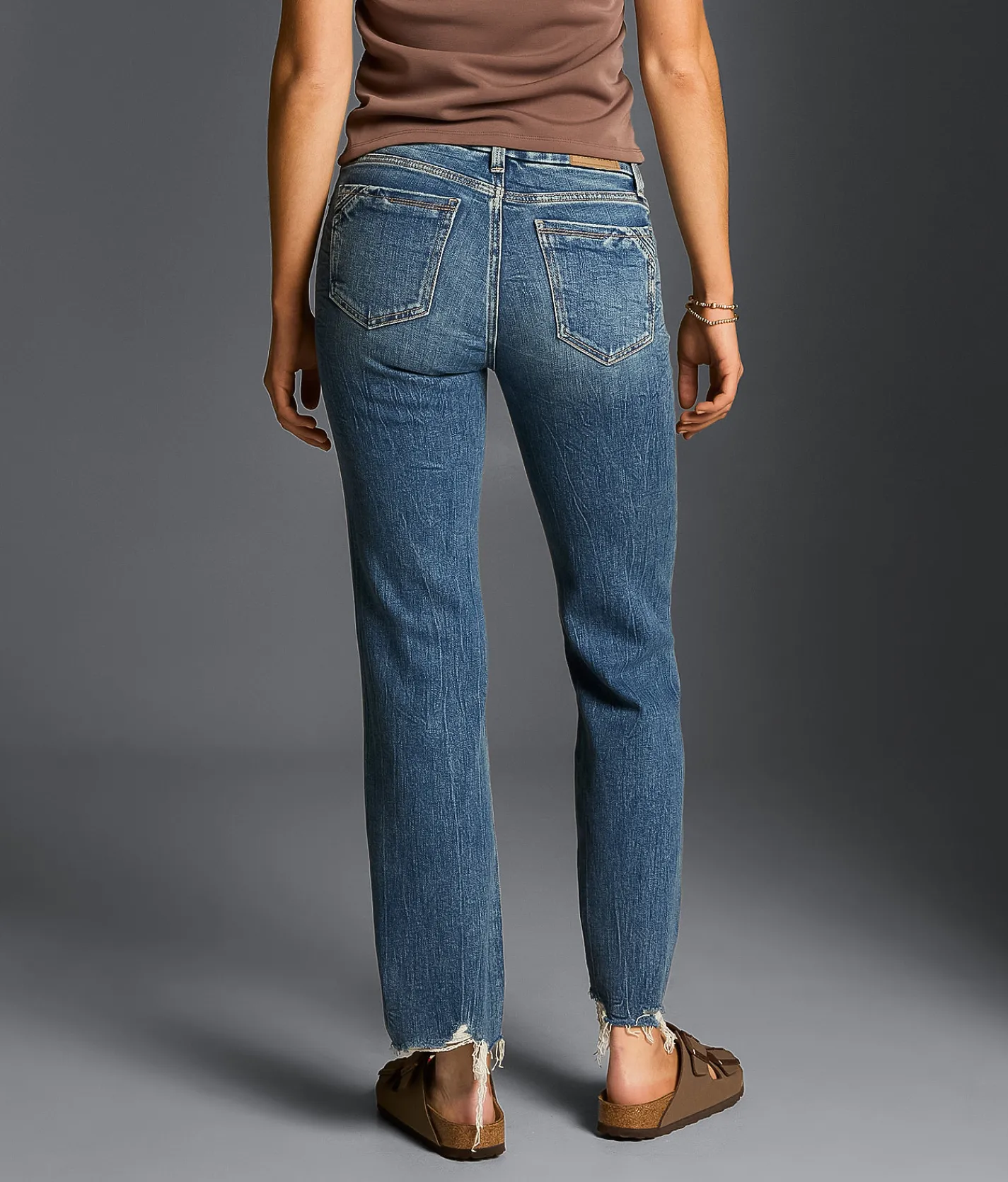 Jeans|Buckle Black Jeans | Buckle Black Fit No. 53 Cropped Straight Stretch Jean Gaither
