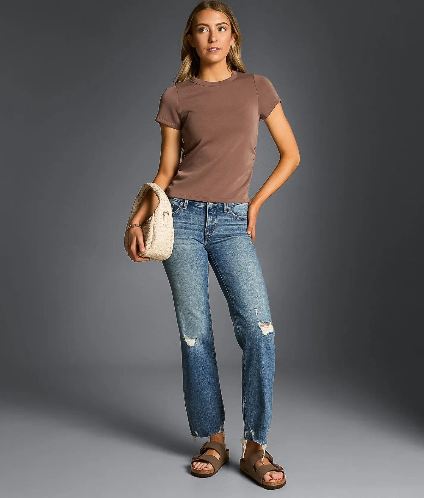 Jeans|Buckle Black Jeans | Buckle Black Fit No. 53 Cropped Straight Stretch Jean Gaither