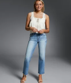 Buckle Black Fit No. 53 Cropped Straight Stretch Jean Euclid Clearance