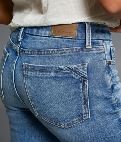 Buckle Black Fit No. 53 Cropped Straight Stretch Jean Euclid Clearance