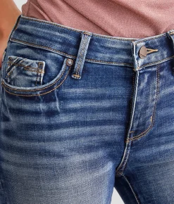 Buckle Black Fit No. 53 Cropped Straight Stretch Jean Bisbee 8 New