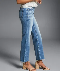 Jeans|Buckle Black Jeans | Buckle Black Fit No. 53 Cropped Straight Stretch Jean Euclid