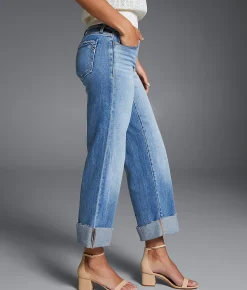 Buckle Black Fit No. 53 Cropped Wide Leg Stretch Jean Kaplin 2