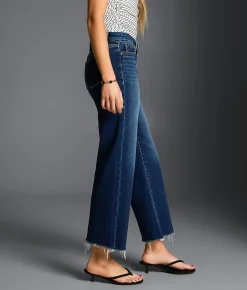 Jeans|Bottoms | Buckle Black Fit No. 53 Cropped Wide Leg Stretch Jean Janesy 2