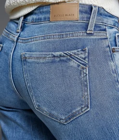 Jeans|Bottoms | Buckle Black Fit No. 53 Cropped Wide Leg Stretch Jean Kaplin 2