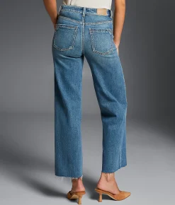 Buckle Black Fit No. 35 Cropped Wide Leg Stretch Jean Langley Outlet