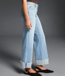 Jeans|Buckle Black Jeans | Buckle Black Fit No. 53 Cropped Wide Leg Stretch Jean Gumwood