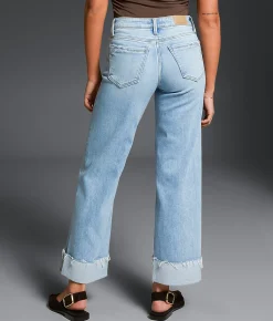 Jeans|Buckle Black Jeans | Buckle Black Fit No. 53 Cropped Wide Leg Stretch Jean Gumwood